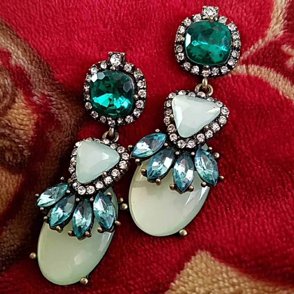 Baublebar Green Gem Gorgeous  Earrings